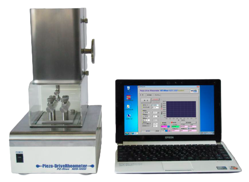 動的粘弾性測定装置「PZ-RheoⅡ」