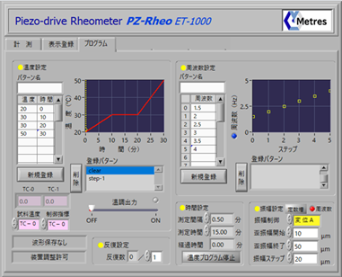 プログラム画面